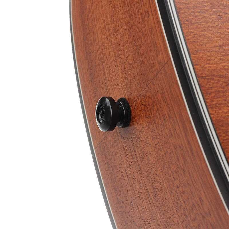 Zaczep do paska gitary Kera Audio AS-022-B czarny para