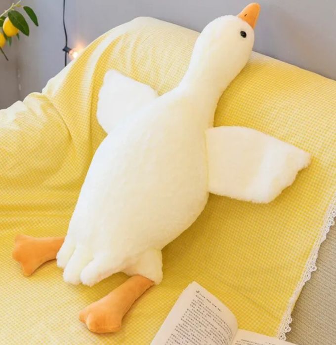 М'яка іграшка-подушка Гусак Гусь- обнімусь