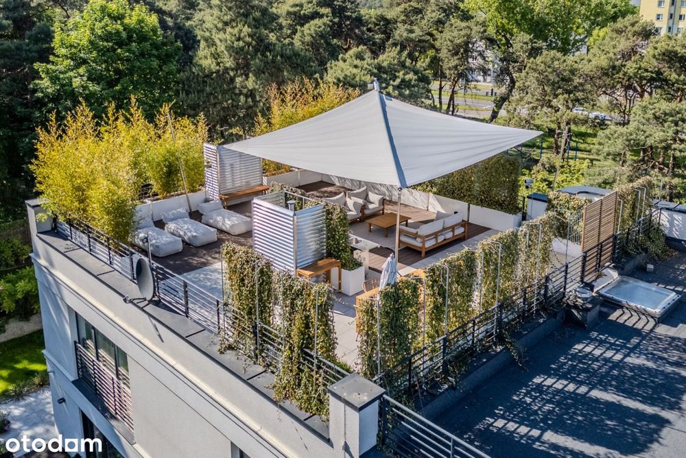 Apartament w parku z tarasem na dachu