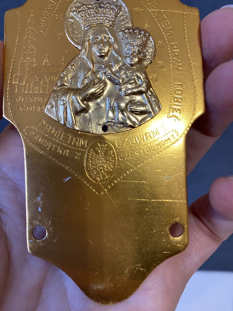 Obrazek blaszka Jasna Góra Częstochowa Ryngraf