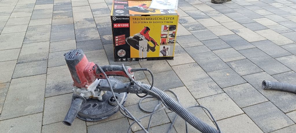 Szlifierka do gładzi, suchych tynków KS 1200. Polecam !!
