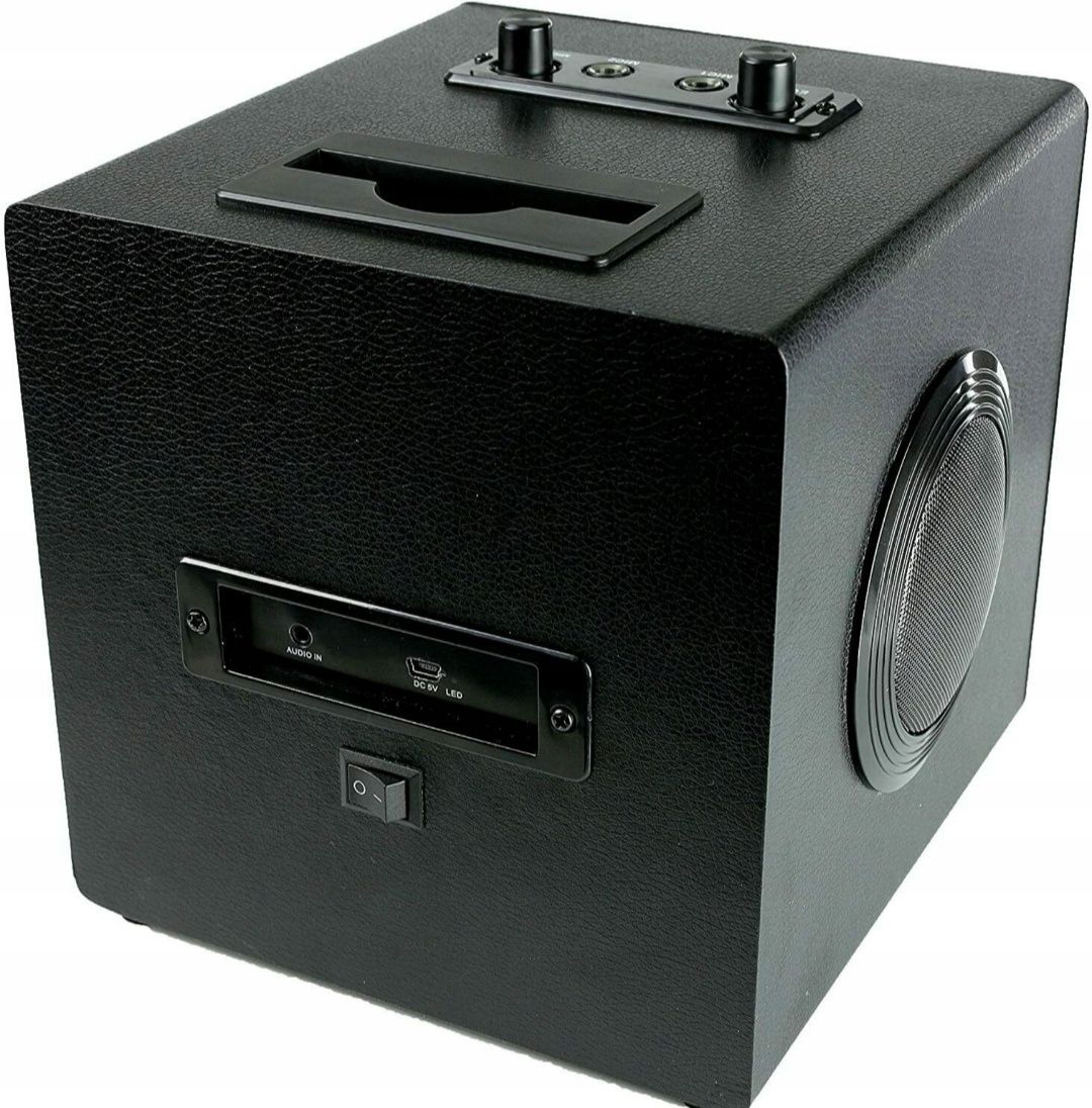Zestaw Karaoke RockJam SingCube 5 – Bluetooth, AUX, Mikrofony, Światła