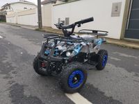 Mini mota quad eléctrica moto 4 ATV elétrica Torino 1000W várias cores