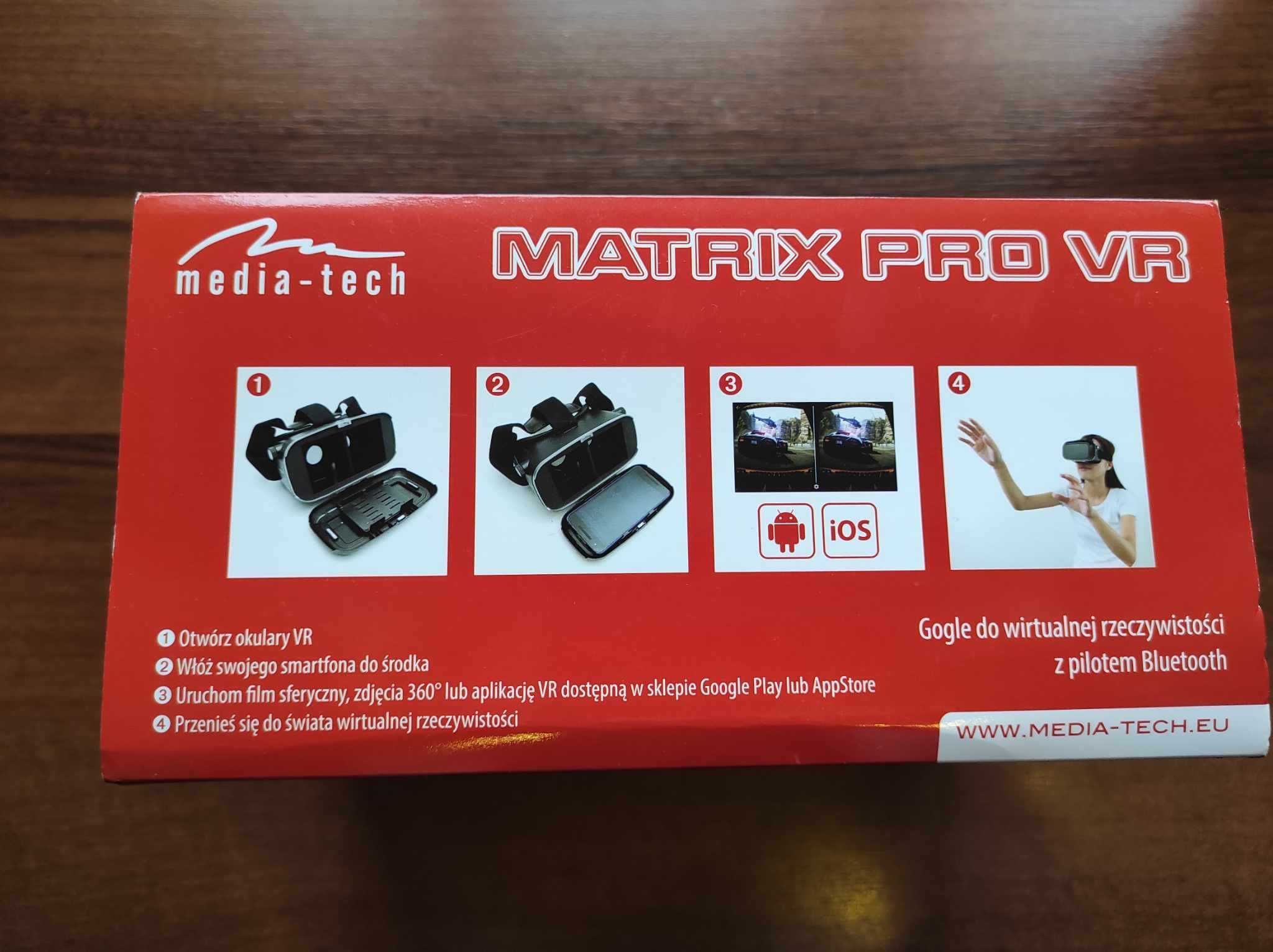 Gogle VR Media Tech Matrix Pro MT-5510 plus pilot