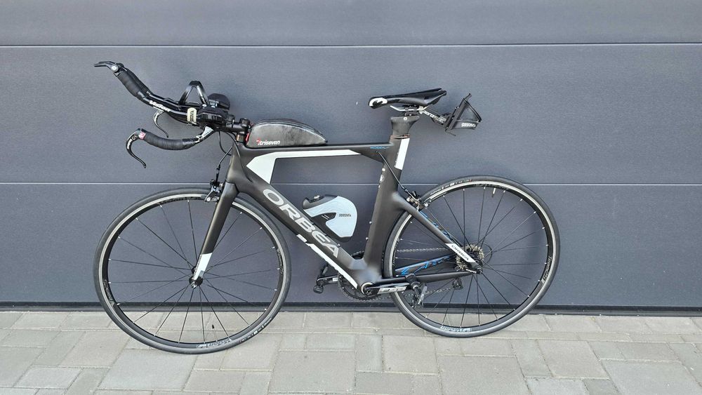 Rower triathlonowy Orbea Ordu M | Pomiar mocy Garmin obustronny