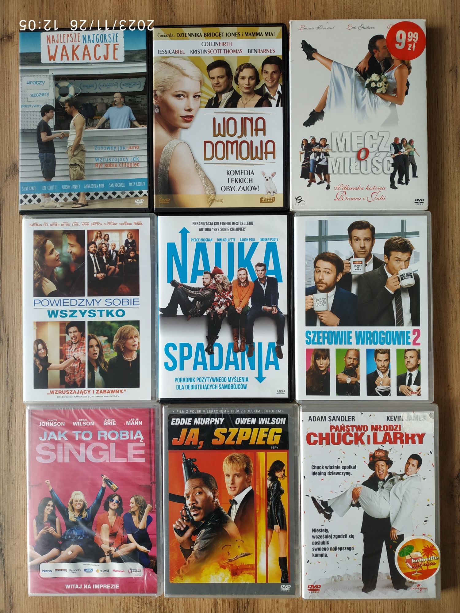 Zamienię lub odsprzedam filmy komedie na DVD (Kac Vegas, Producenci)