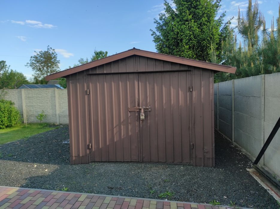 Гараж металевий 20м2