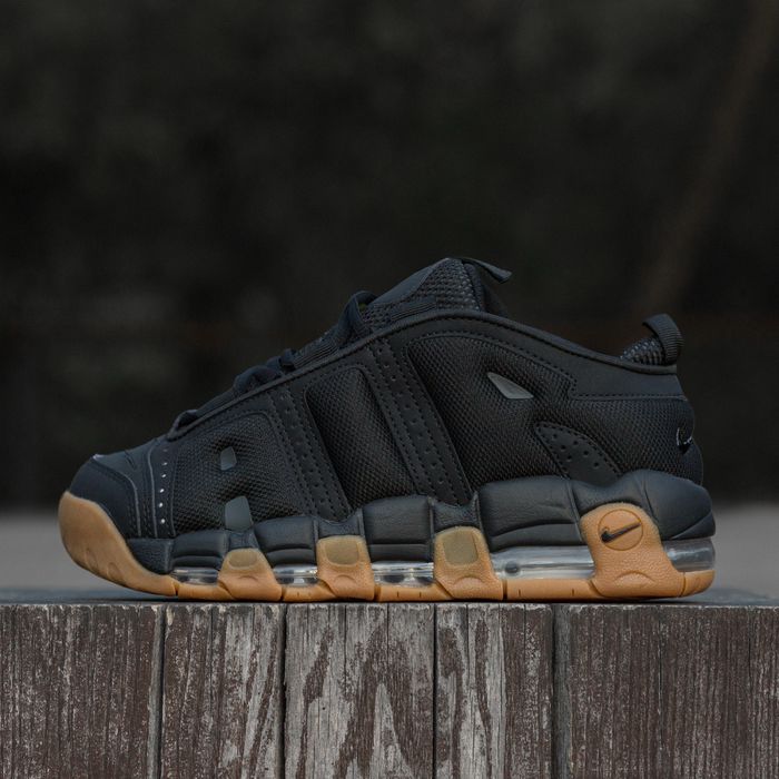 Кросівки Nike Air More Uptempo Low Black Brown  (маємо 4 кольорів)