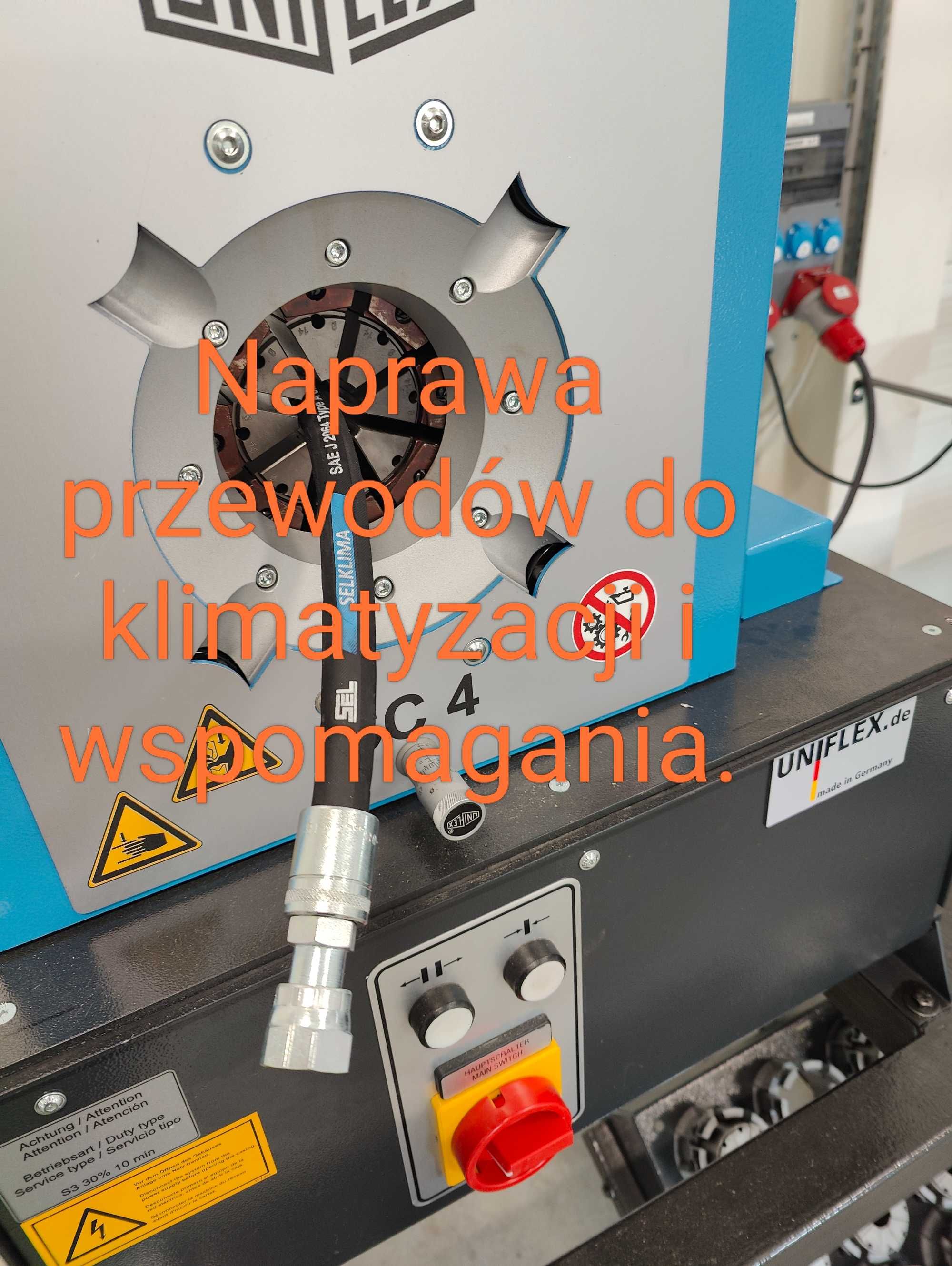 Zakuwanie przewodów hydraulicznych GSG (również mobilnie)