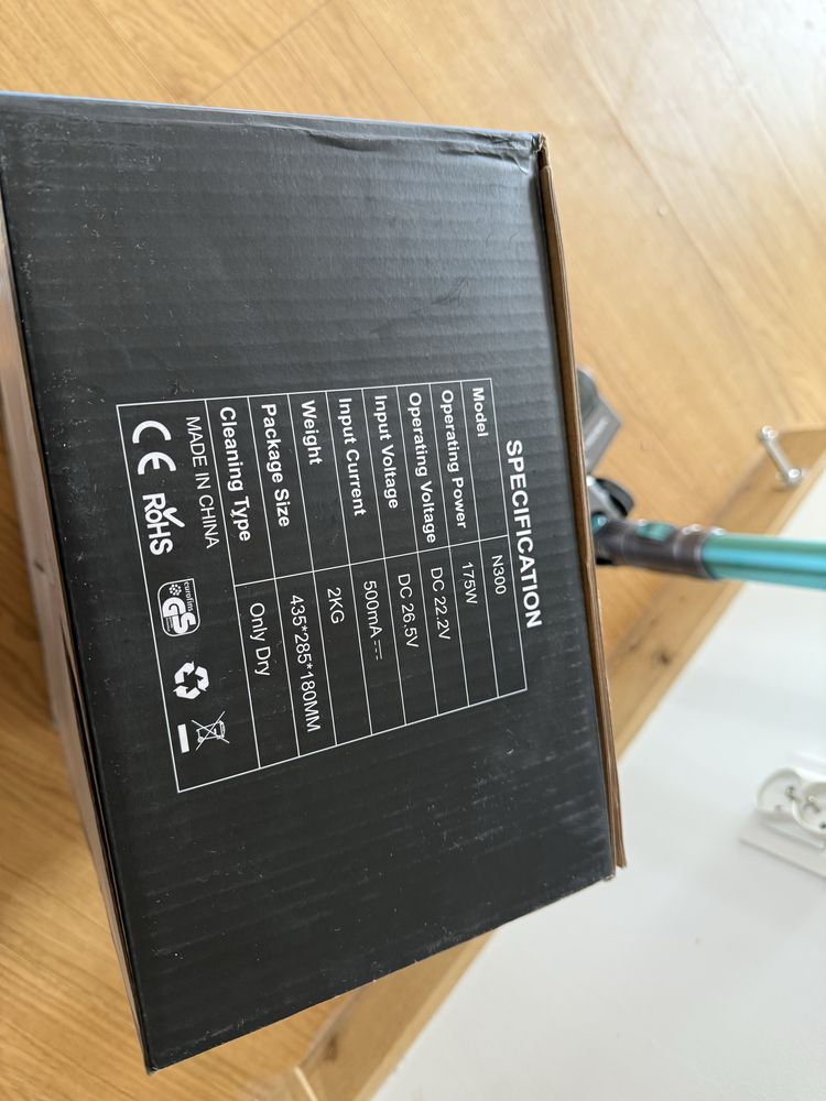 Bezprzewodowy odkurzacz vacuum cleaner