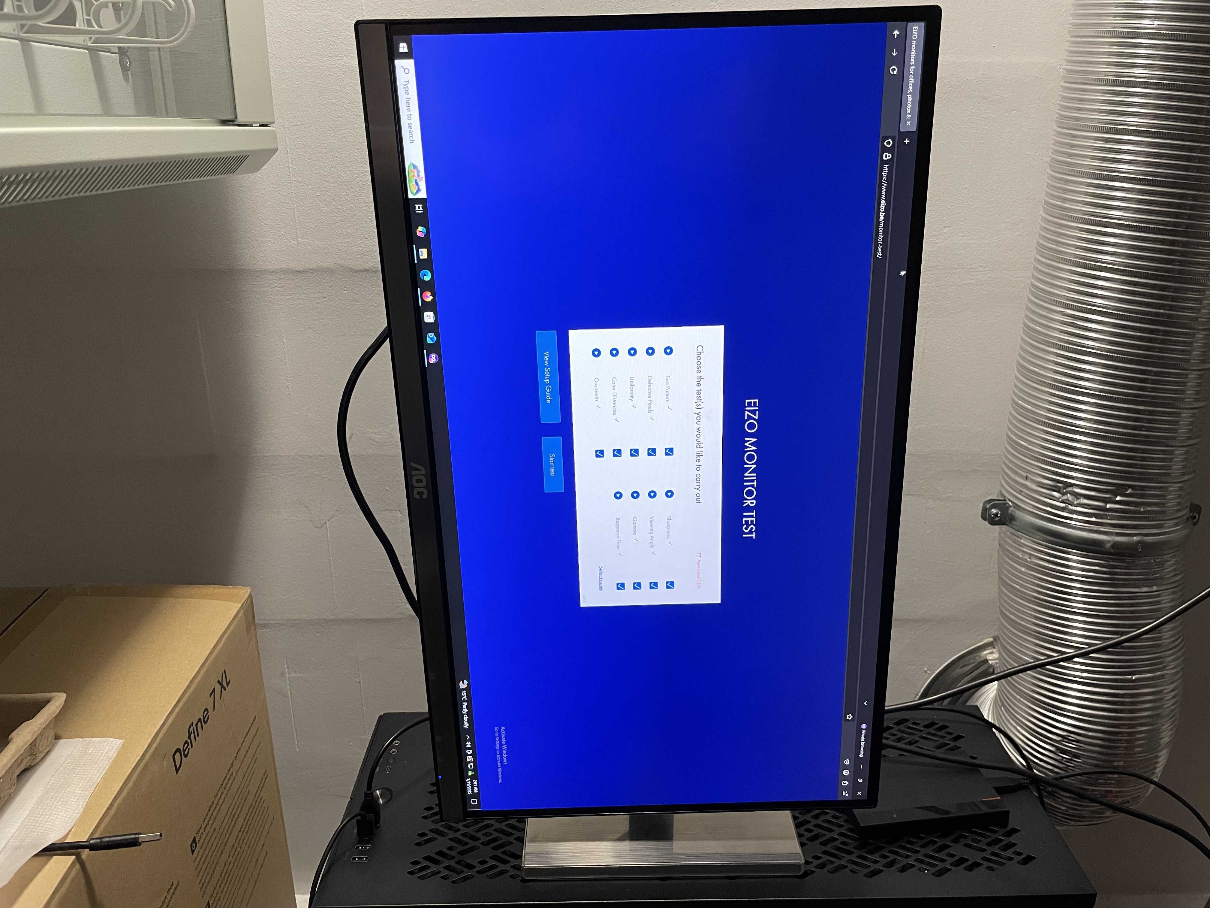 Monitor AOC W2577PWQ 25" 1440p IPS