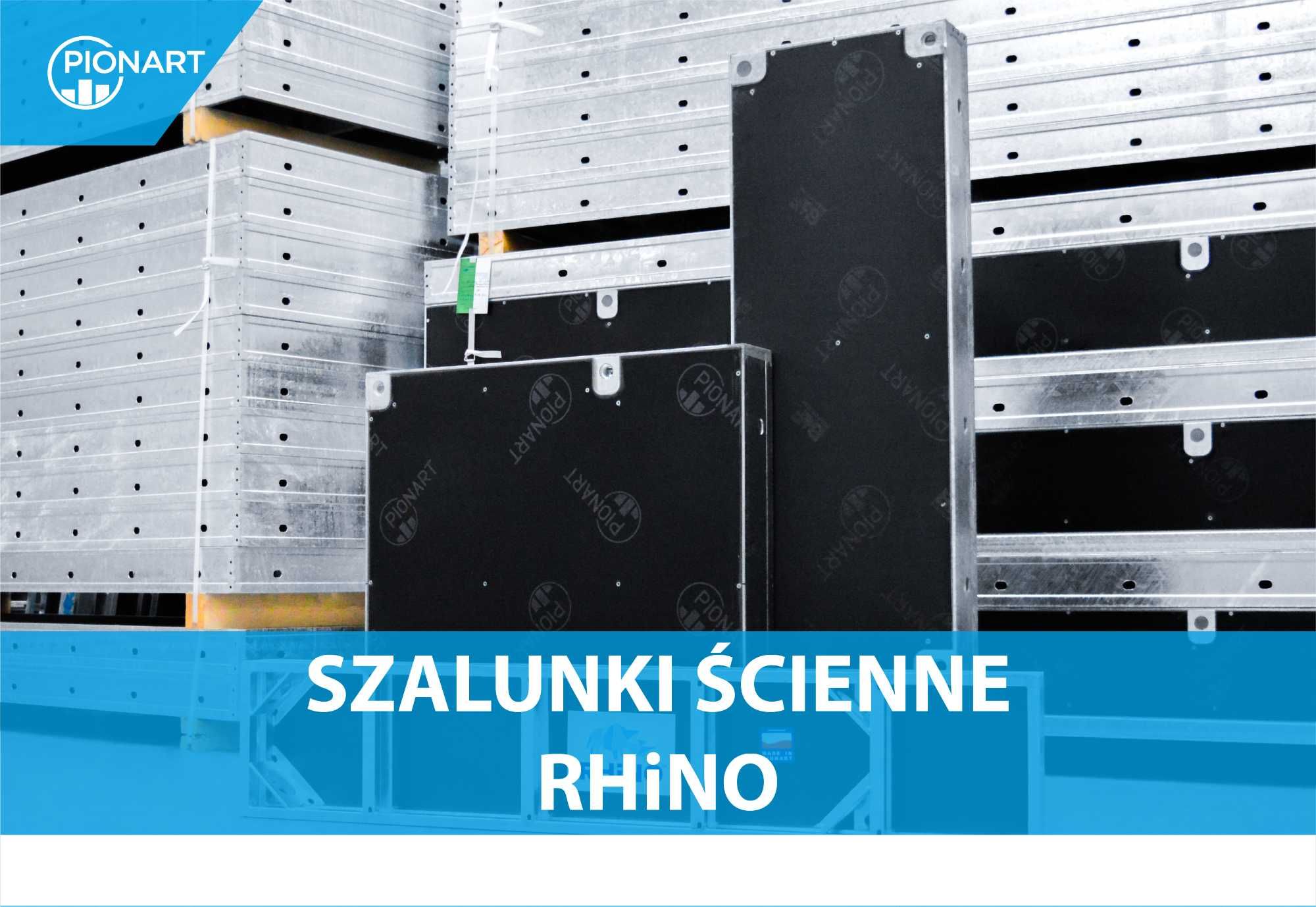 Szalunki ścienne RHiNO 92,40 m2 (kompatybilne z Rasto) – NOWE