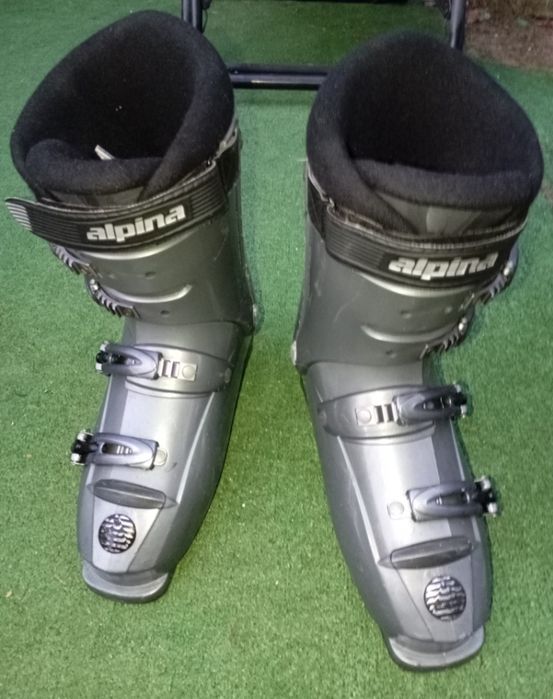 Buty narciarskie Alpina Challenger C4.0 Szare 285mm, rozmiar 44,5
