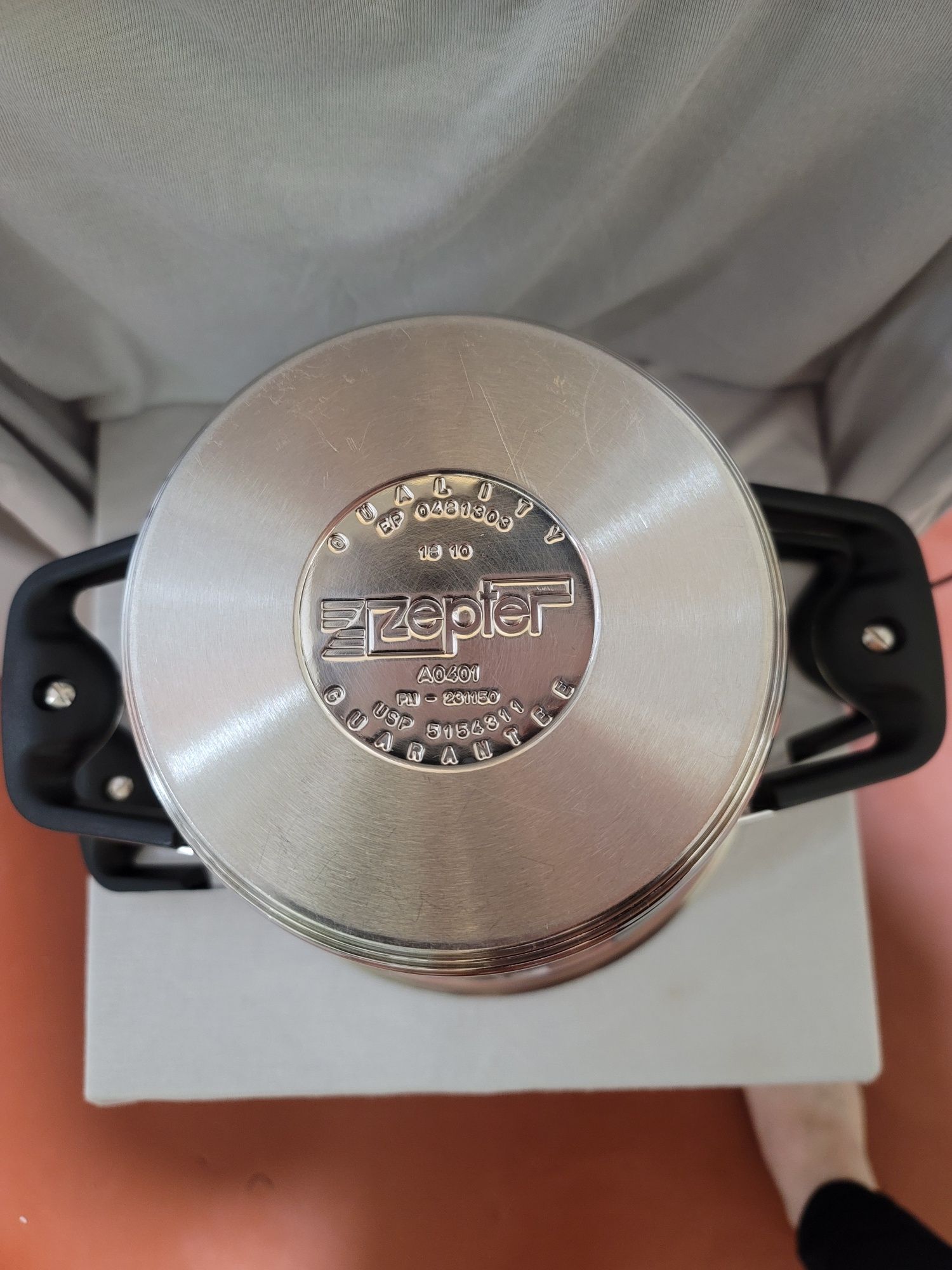Посуда цептер кастрюля zepter 2,2 л цептор баняк
