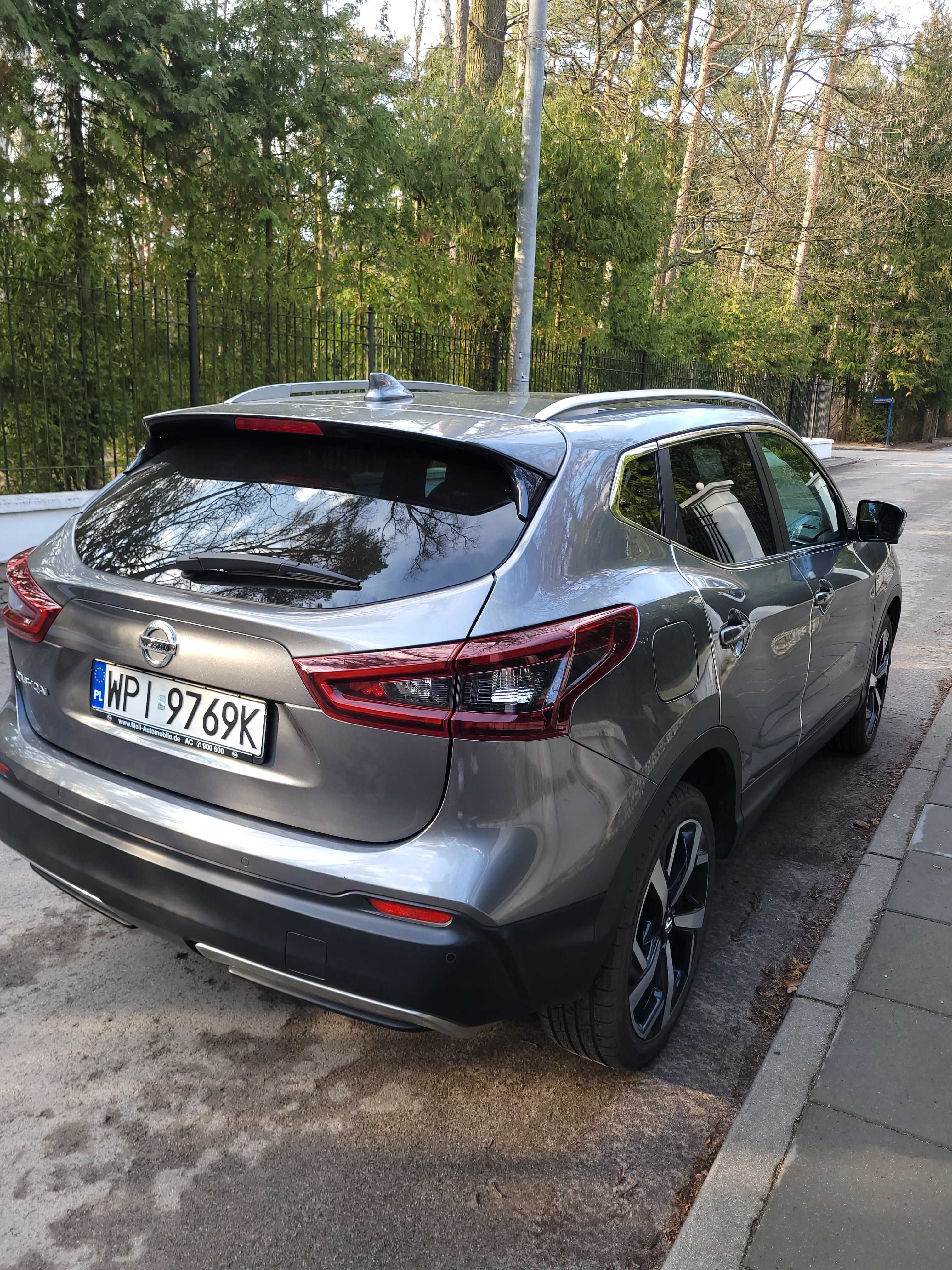 Nissan Qashqai 1,3 160 KM,automat, bezwypadkowy