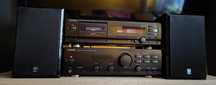 Wieża  KENWOOD z kolumnami YAMAHA