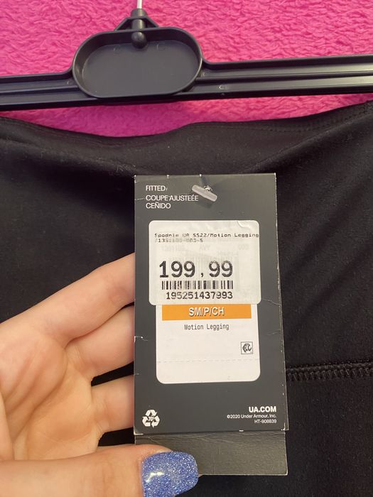 Getry czarne Under Armour
