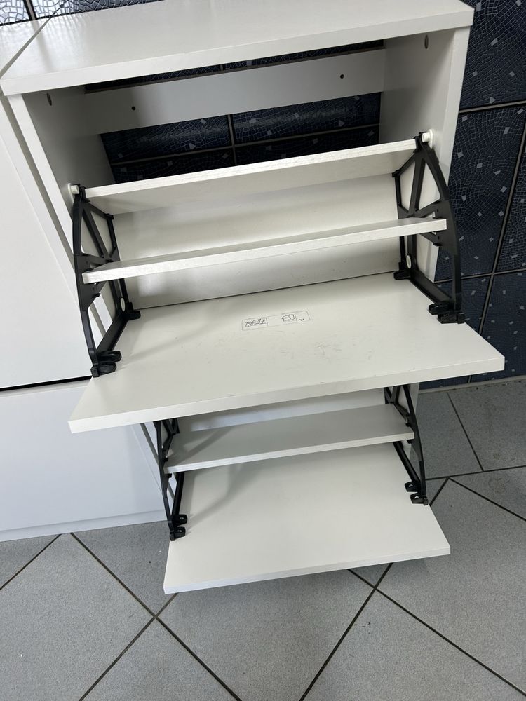 2 szafki na buty IKEA BISSA – białe
