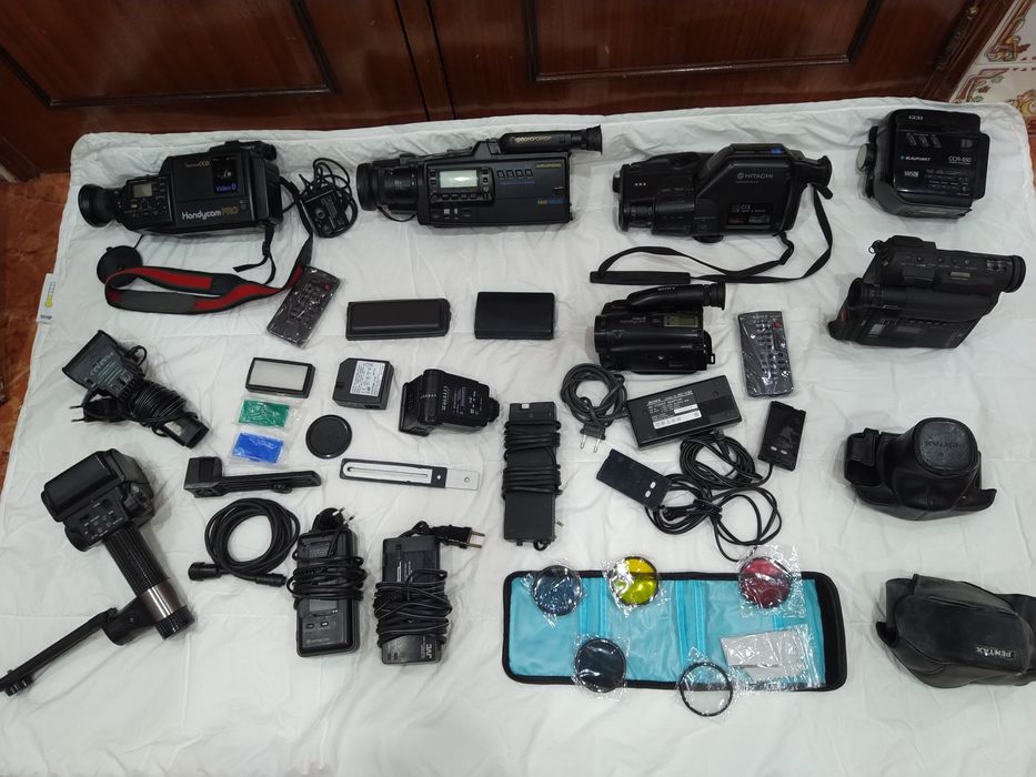 Fotografia e vídeo flash antigo para peças ou para colecionadores casa