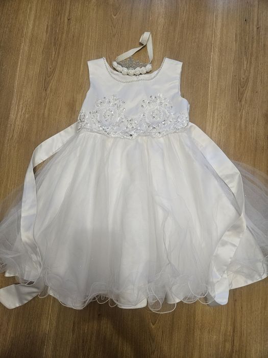 Новогоднее платье корона на 6,7,8 лет