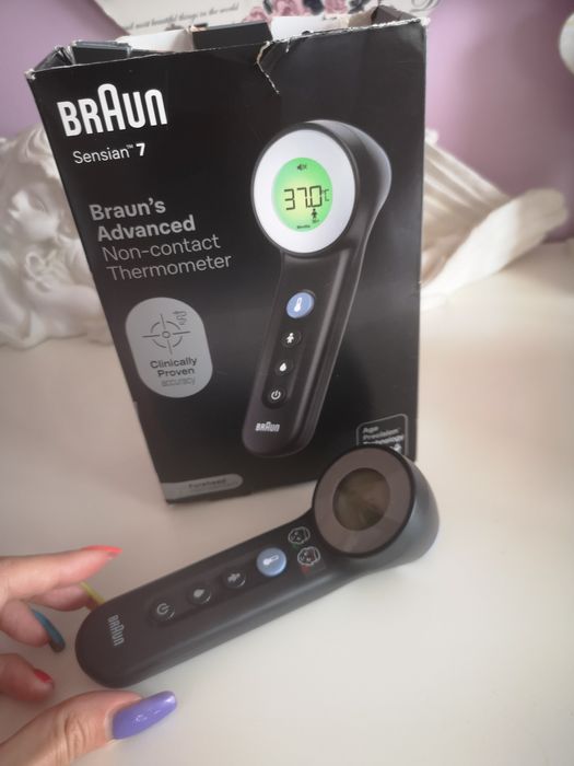 Termometr  bezdotykowy elektroniczny Braun Advanced Non Connect