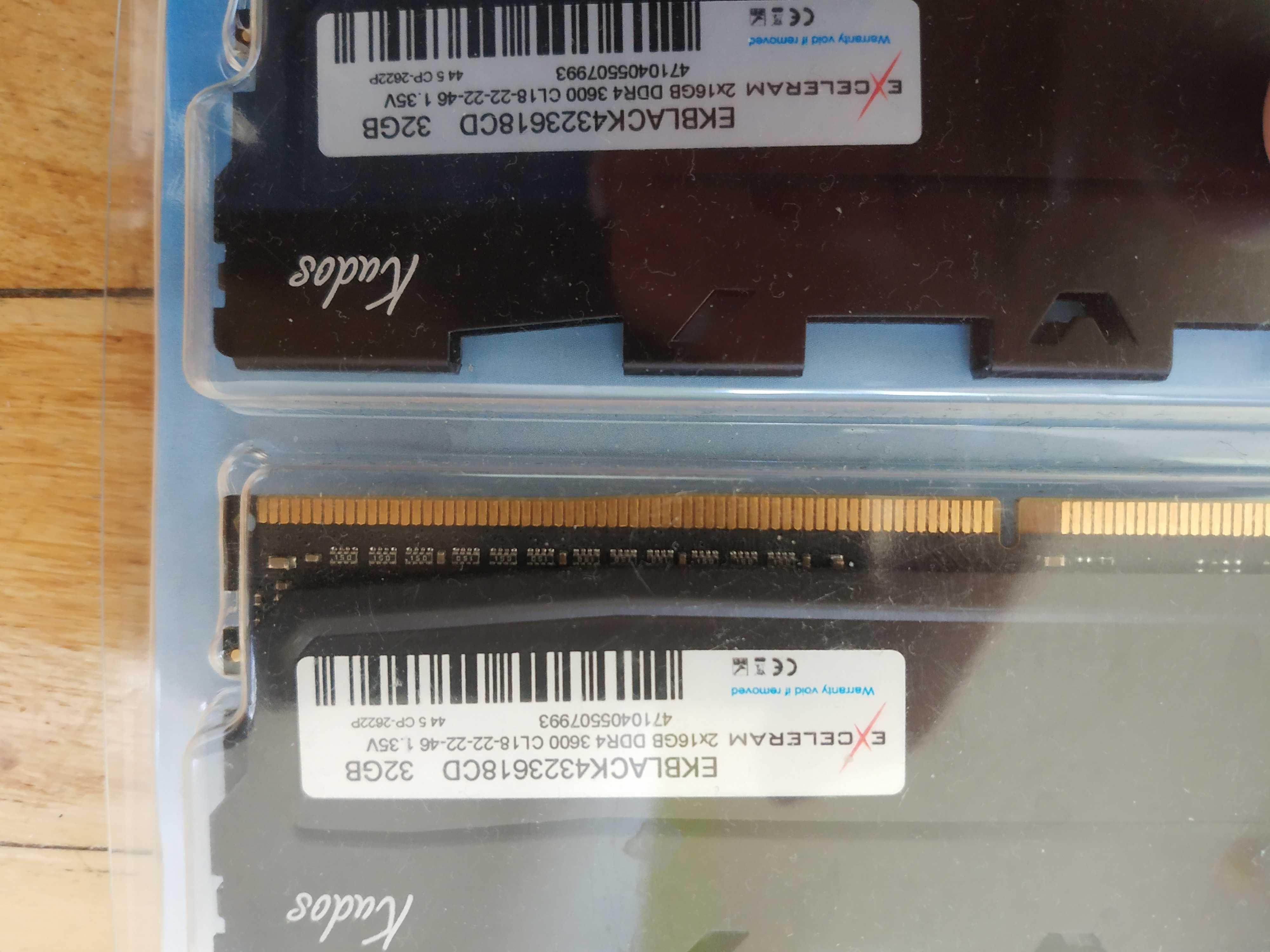 DDR4 32GB (2X16) 3600 Exeleram