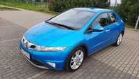 Honda Civic HONDA CIVIC 5D 1,8 benzyna, salon, bezwypadkowy, kolor