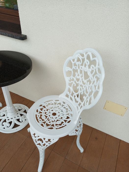 Żeliwny Komplet z Granitowym blatem