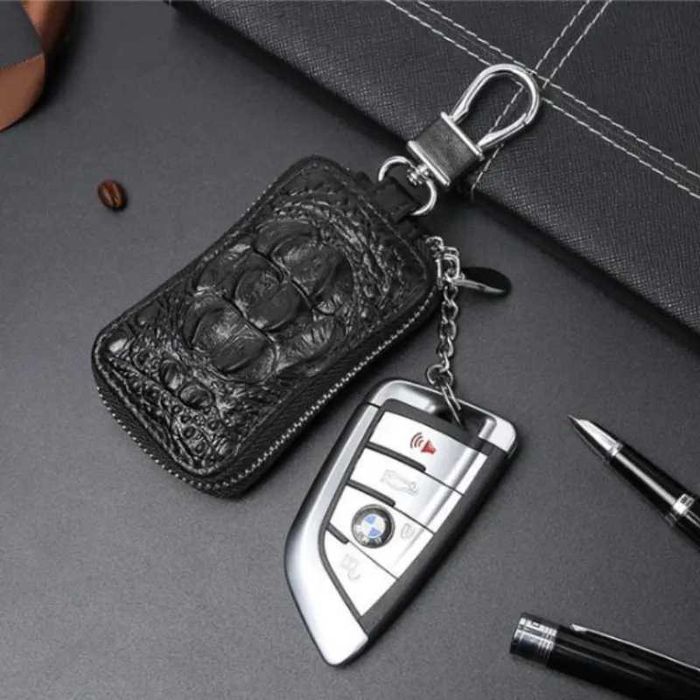 Ключница Крокодиловая Кожа - под аатоключи