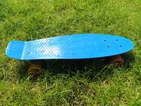 Deskorolka fiszka skateboard niebieska