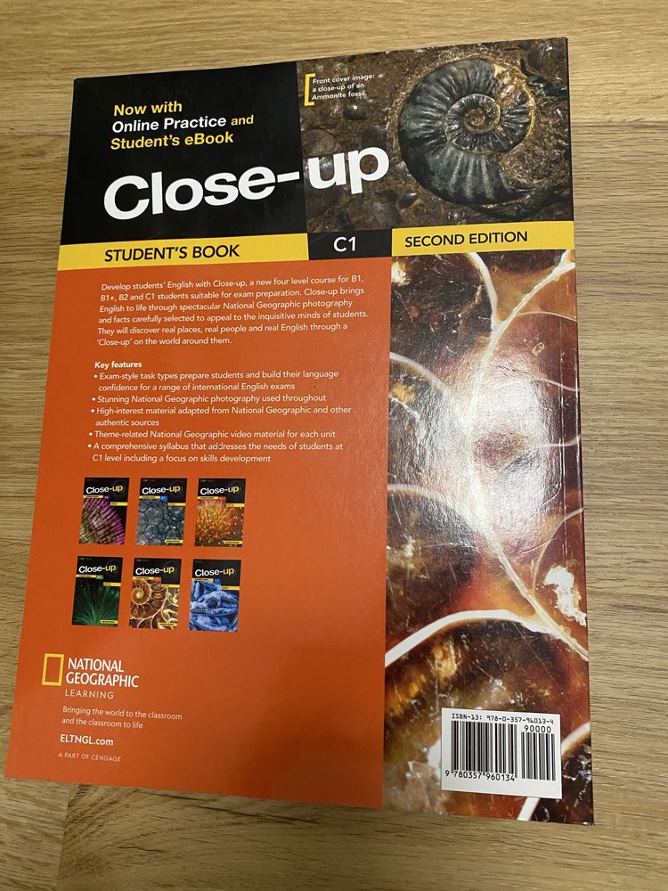 Close Up student’s book C1 national geographic
