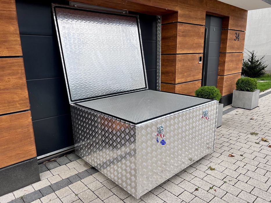 Skrzynia Narzedziowa Aluminiowa Ryflowana PRO