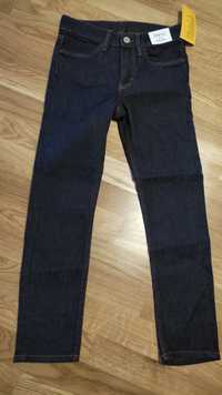 Nowe skinny fit r. 128 H&M spodnie jeansy