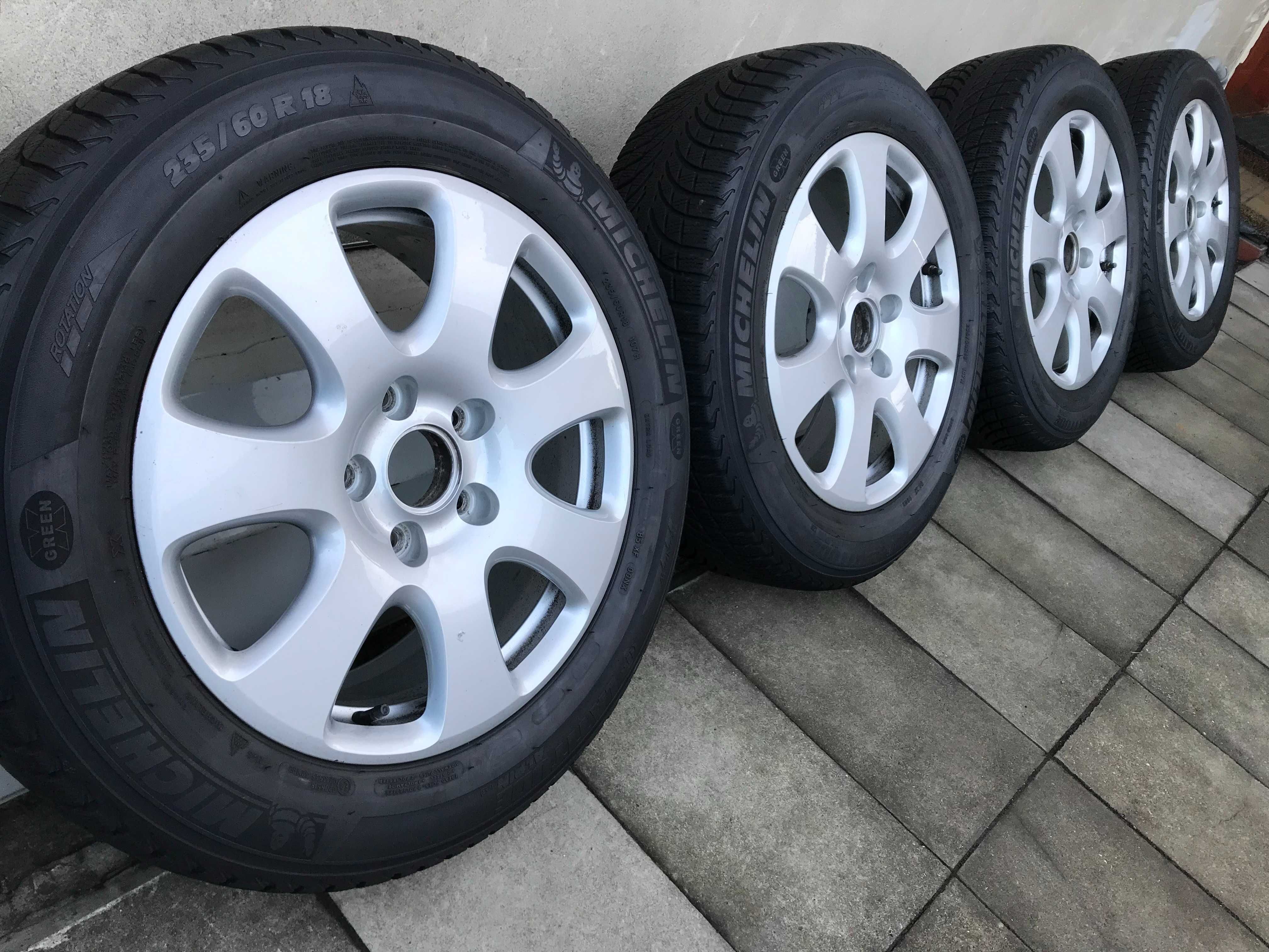 Koła zimowe Audi Q7 VW Touareg Porsche Cayenne 7,5Jx18 ET53 5x130