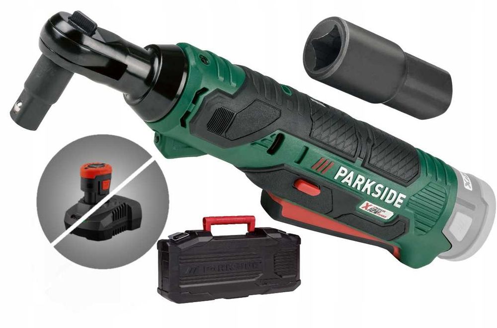 PARKSIDE aku klucz udarowy typu grzechotka 3/8"54Nm 12V PAR 12 B1