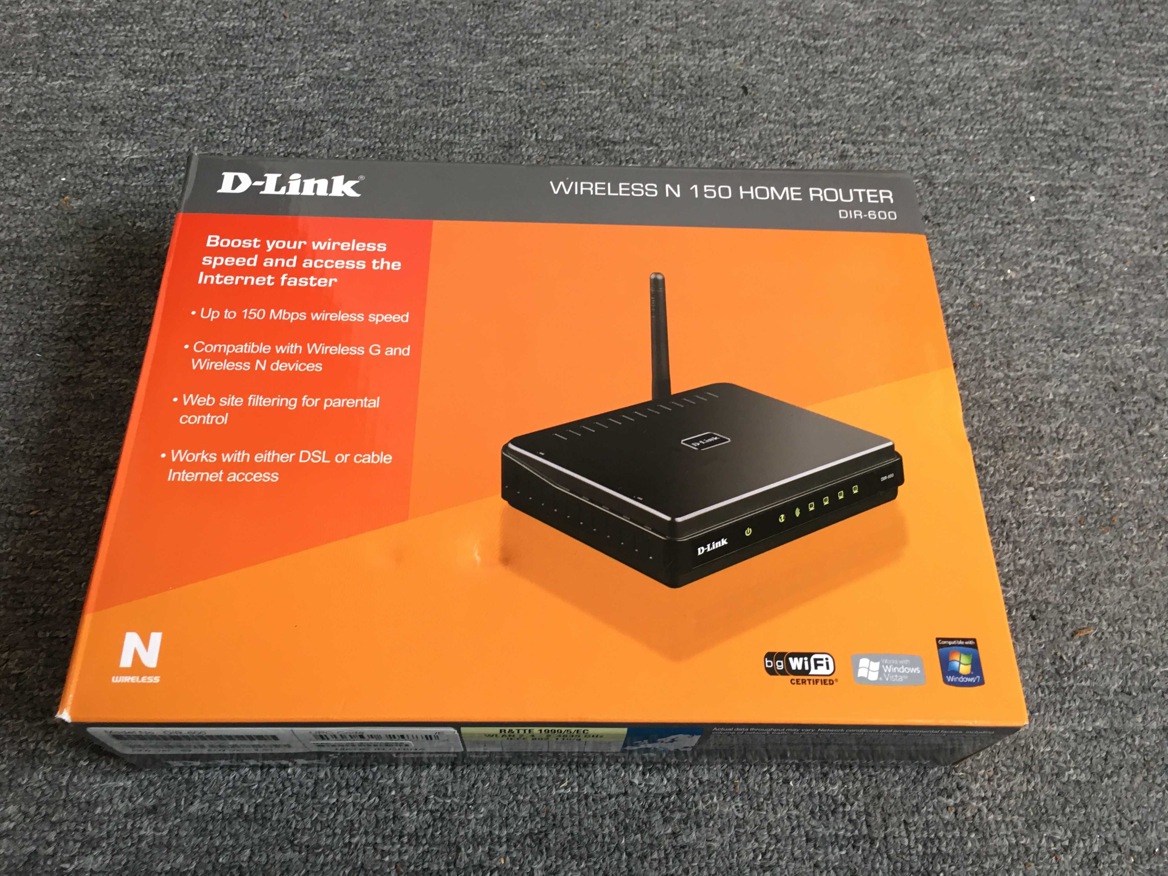 Sprzedam router D-Link WIRELESS N 150 HOME ROUTER DIR-600