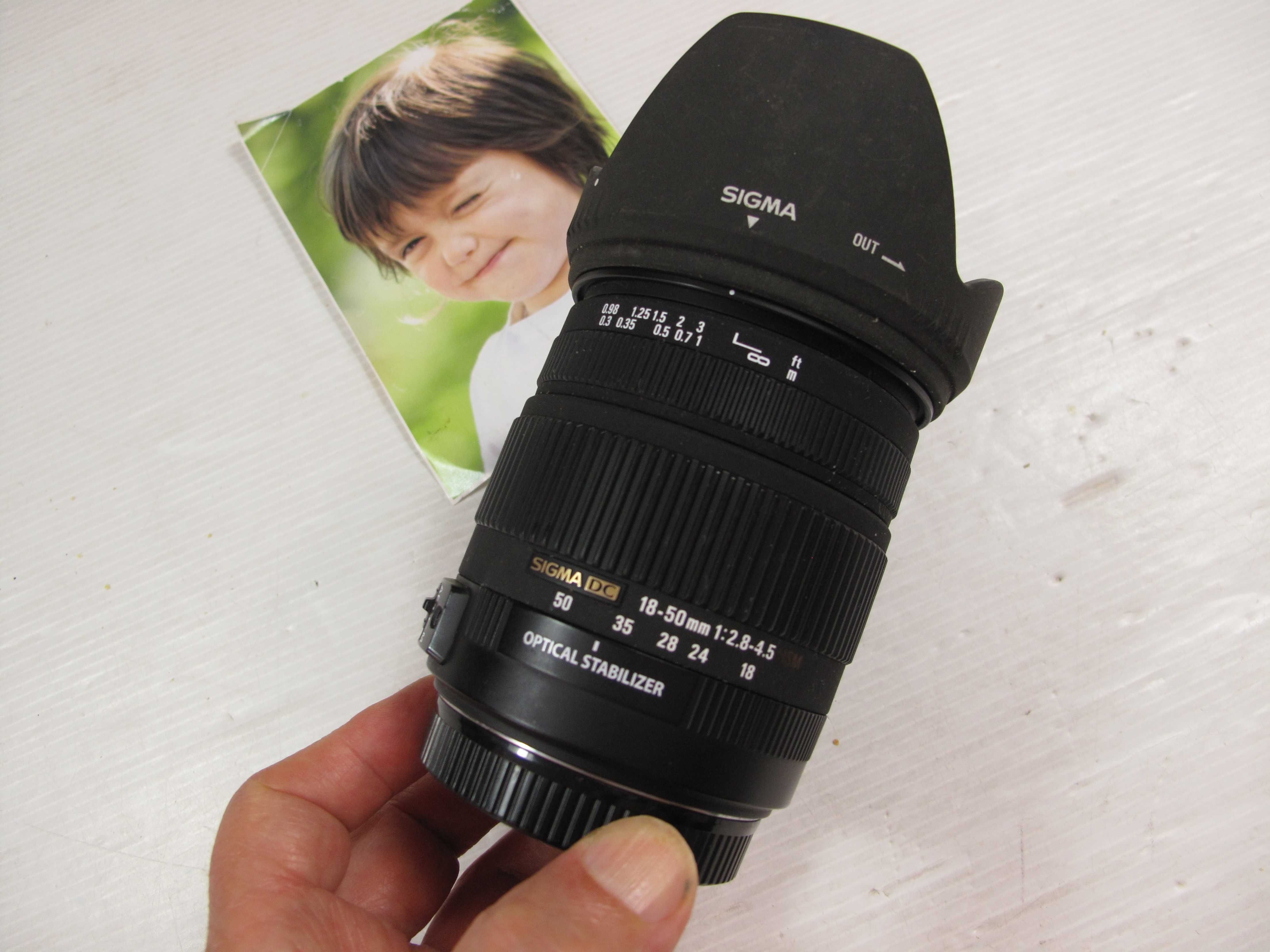 Sigma 18-50mm 2.8-4.5 DC HSM OS - Fullframe/APSC