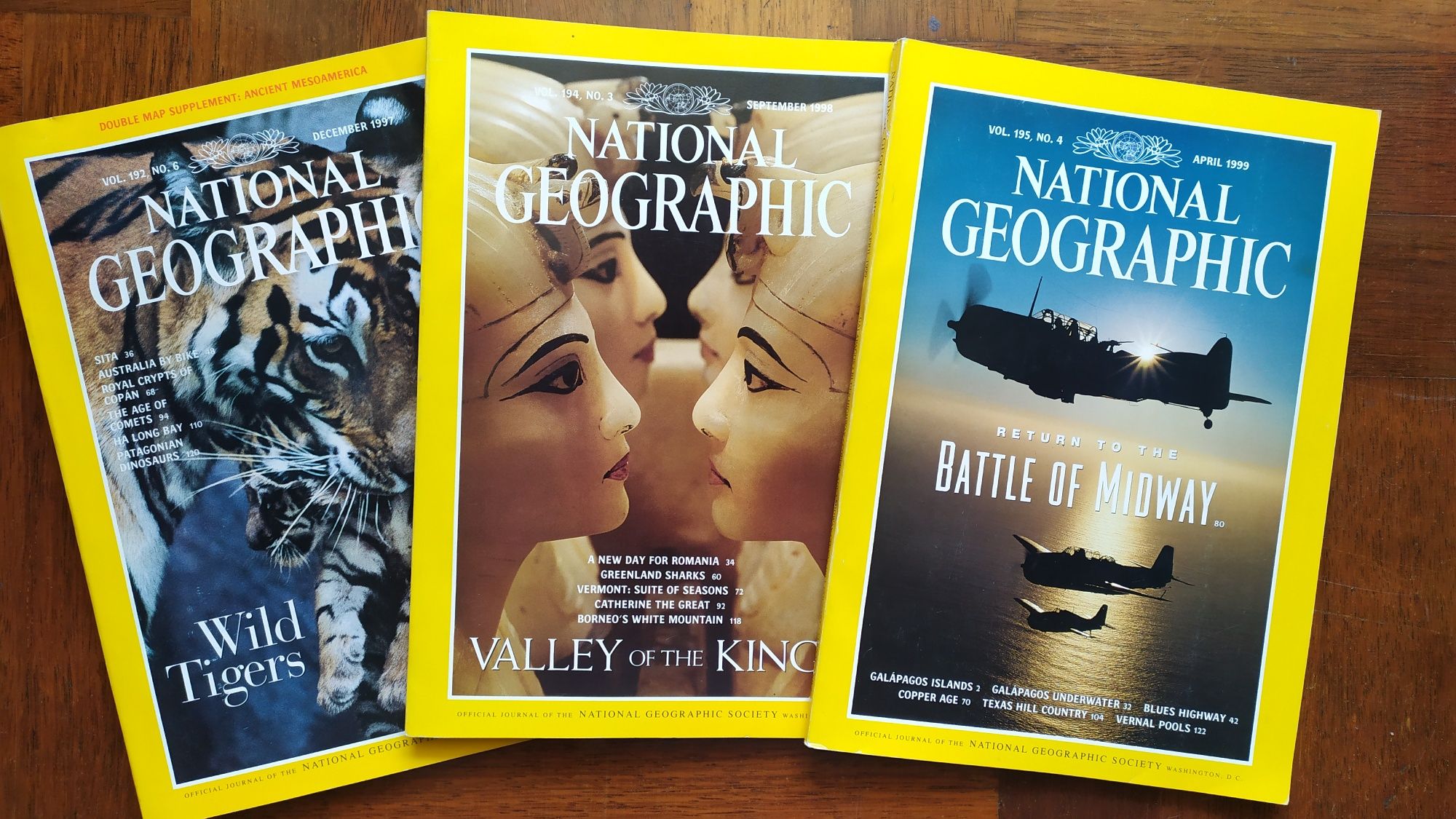 Revistas National Geographic 2001/2006