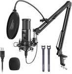 MAONO AU-PM421 Mikrofon kondensatorowy USB z przetwornikiem 192kHZ