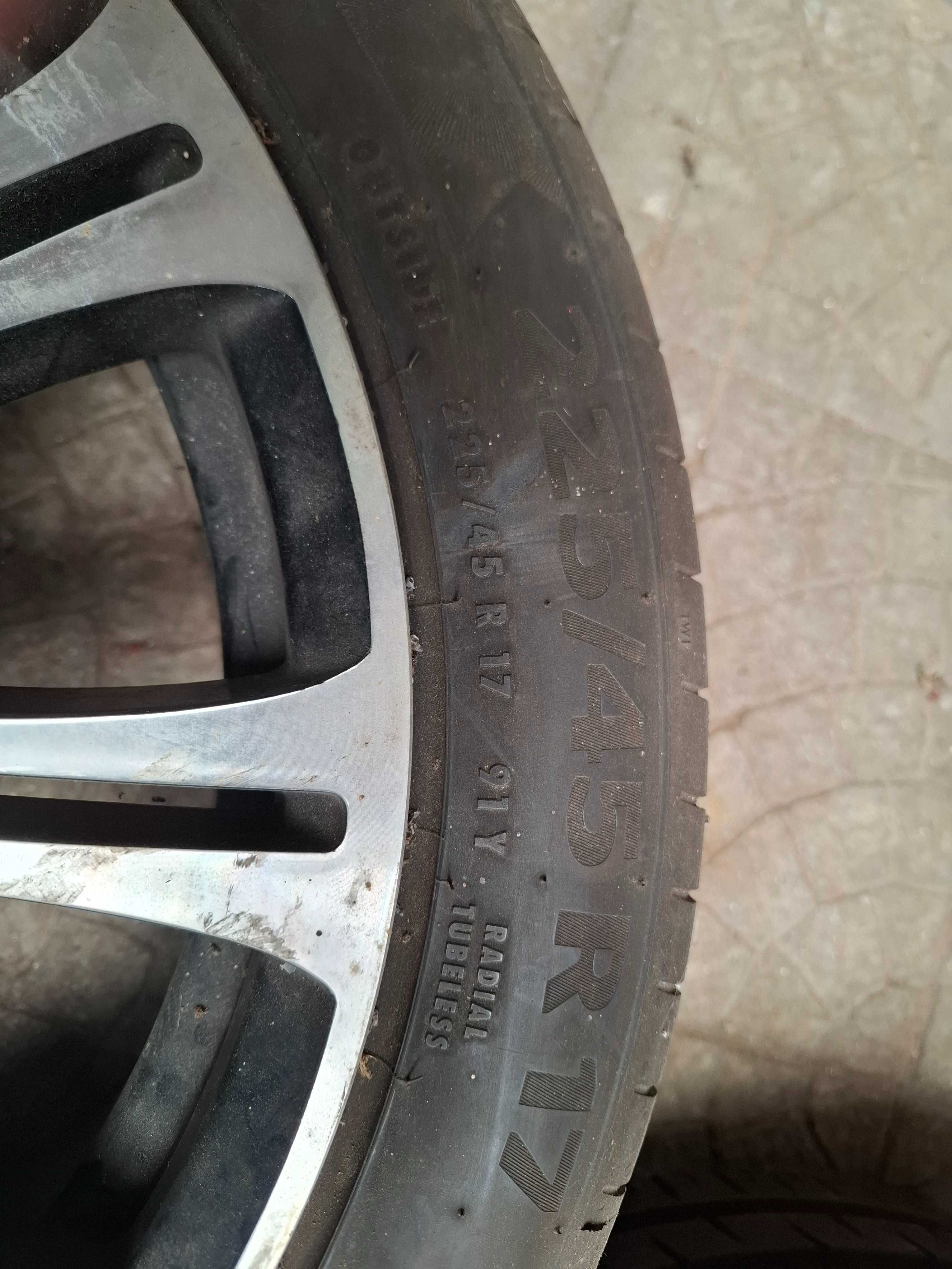 jantes 17 BMW pneus novos