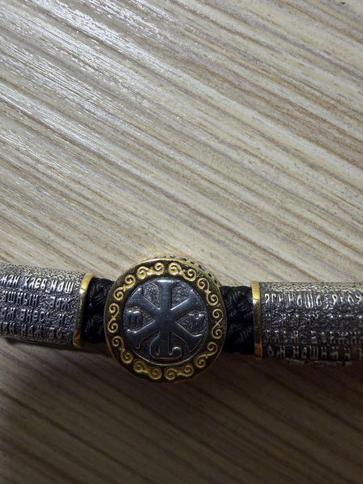 Браслет золото серебро