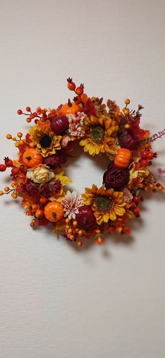 Осінній віночок декор