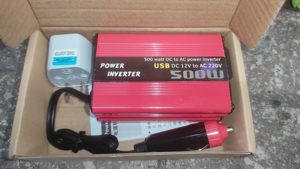 Инвертор 12-220, 500 ВТ