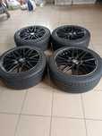 Диски титани 5/112 r17 з резиною 225/45