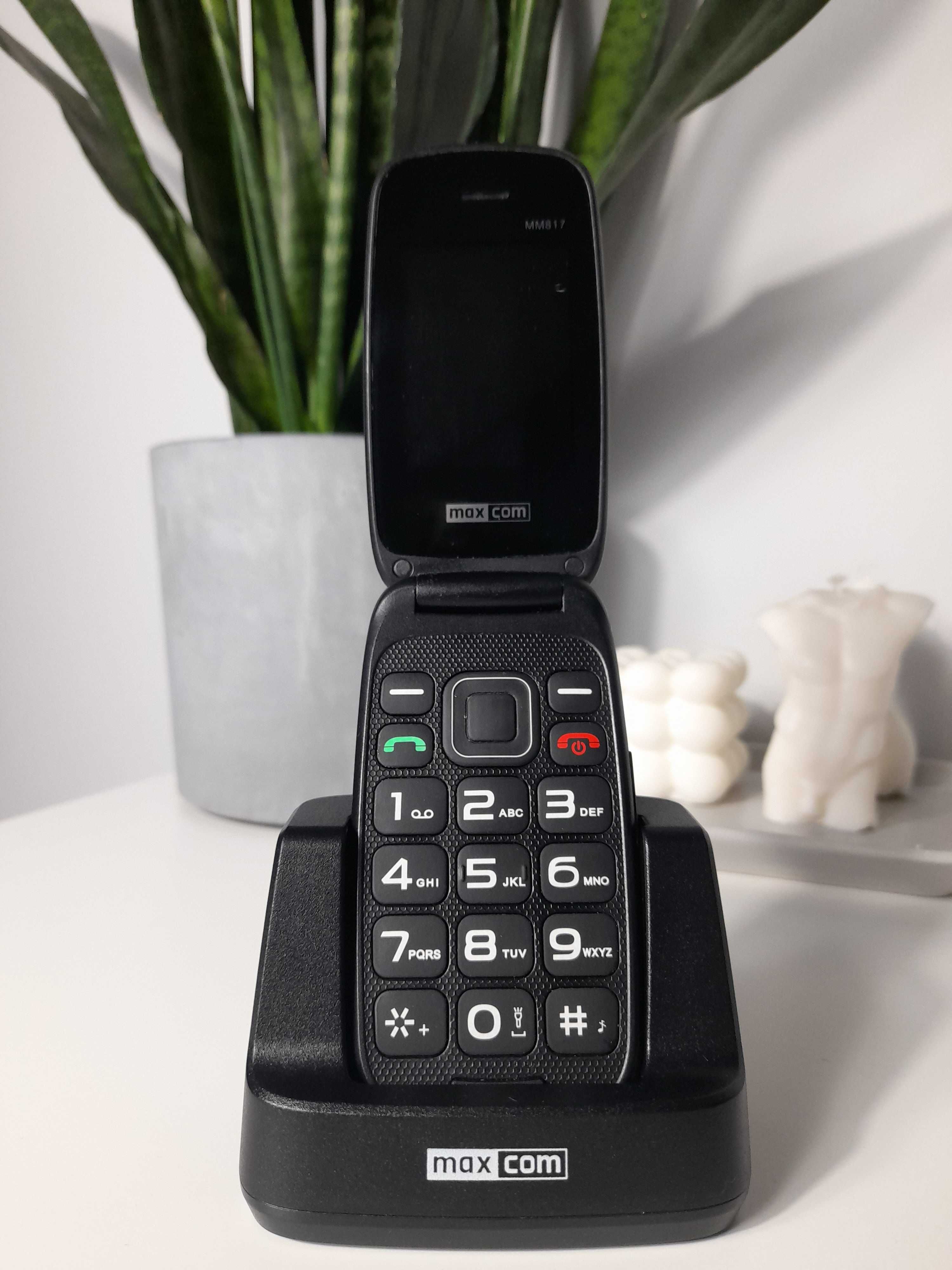 Telefon Maxcom comfort MM817 z klapką dla seniora wysyłka