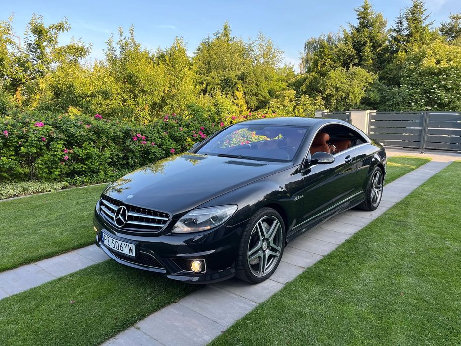 Mercedes-Benz CL CL63 AMG JAPONIA Serwisowany w MERCEDES DUDA Poznań, wyjątkowy Designo