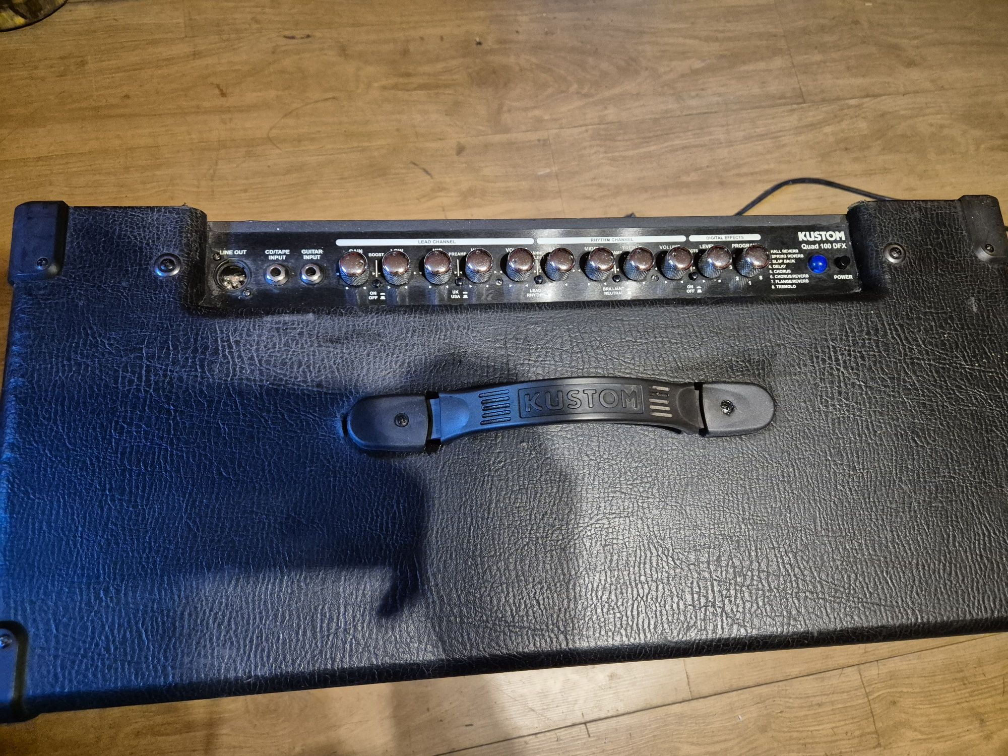 Piec gitarowy, combo gitarowe Kustom Quad 100 DFX 2x12 Celestion