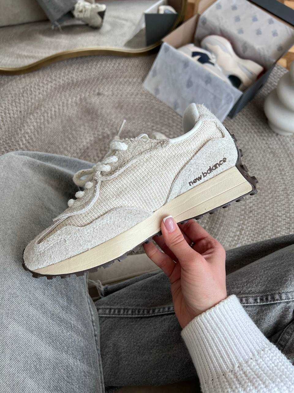Жіночі кросівки New Balance 327 бежеві (36 37 38 39 40) Нью Баланс