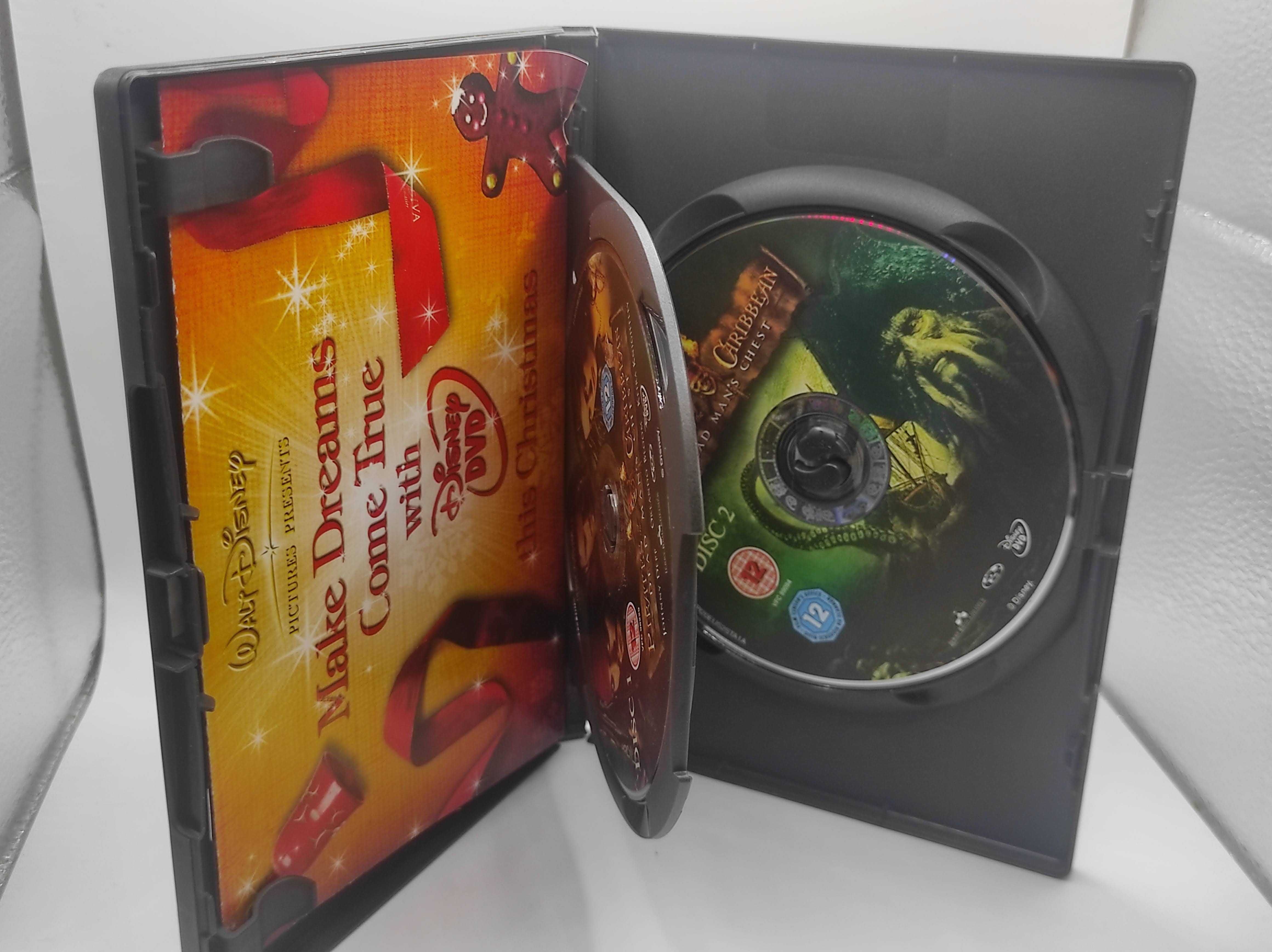 Film DVD  Piraci z Karaibów: Skrzynia umarlaka 2x DVD