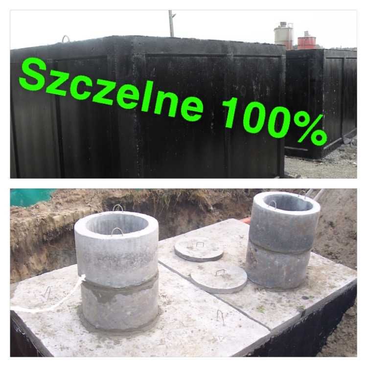 Szambo szamba betonowe zbiornik na wodę deszczówkę z ATESTEM PZH 10m3